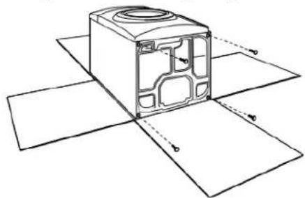 WHIRLPOOL YWED5720RR - Prepare dryer for leveling legs - 1