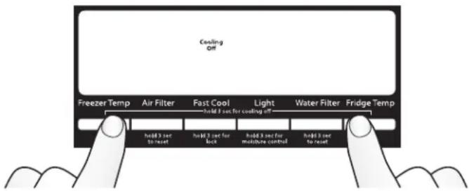 WHIRLPOOL WRF560SFHW - Tableau de commande externe - 1