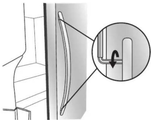 WHIRLPOOL WRF560SFHW - Install Door Handles - 2