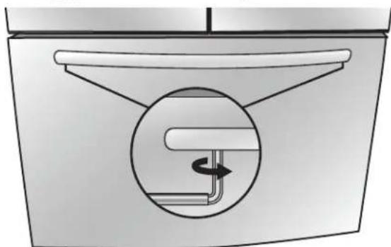 WHIRLPOOL WRF560SFHW - Installation de la poignée du tiroir - 2