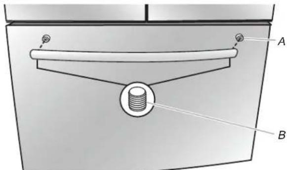 WHIRLPOOL WRF560SFHW - Install Drawer Handle - 1