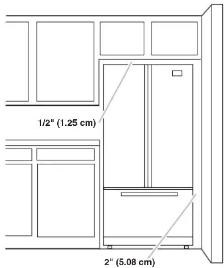 WHIRLPOOL WRF560SFHW - WARNING - 2