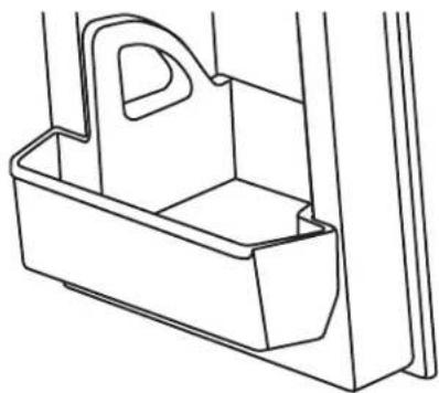 WHIRLPOOL WRF560SFHW - To remove and replace the condiment bins: - 1