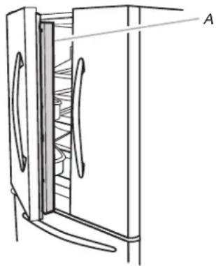 WHIRLPOOL WRF560SFHW - Ouverture et fermeture des portes - 1