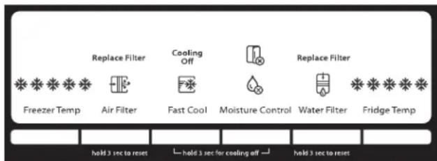 WHIRLPOOL WRF560SFHW - Internal Control Panel - 1