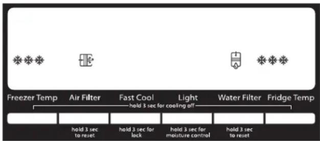 WHIRLPOOL WRF560SFHW - Temperature Control - 1