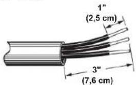 WHIRLPOOL WFES3030RW - Instalación de cable directo: Cable de cobre o aluminio - 1