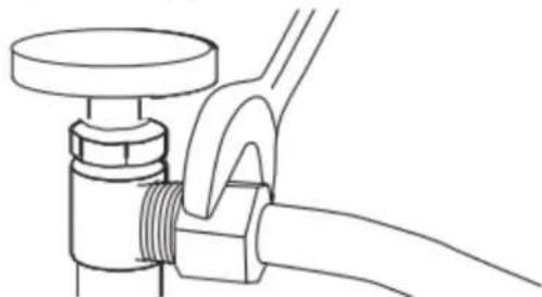WHIRLPOOL WDF341PAPT - Attach water supply line - 1