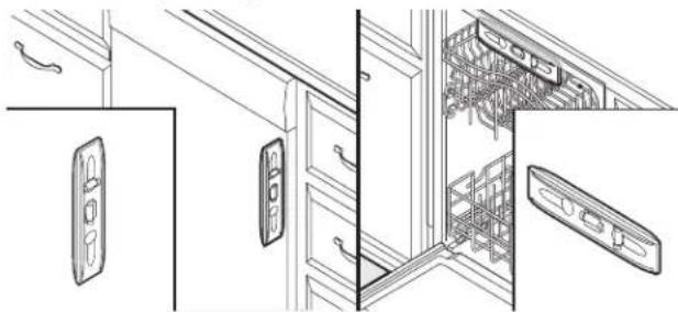 WHIRLPOOL WDF341PAPT - Double-check dishwasher alignment in cabinet opening - 1