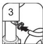 WHIRLPOOL WDF341PAPT - Connect drain hose - 15