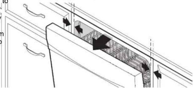 WHIRLPOOL WDF341PAPT - Check inner spacing - 1
