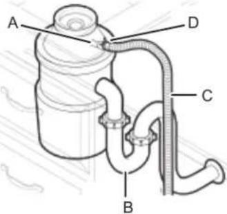 WHIRLPOOL WDF341PAPT - Attach water supply line - 2