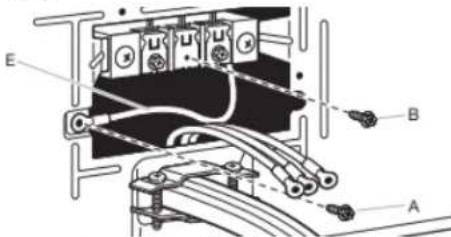 WHIRLPOOL YWED6720RW - Prepare to connect neutral bond wire and neutral wire - 1