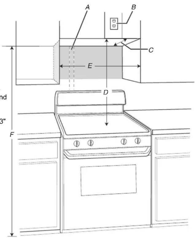 WHIRLPOOL YWMMS3130RB - Installation Dimensions - 1