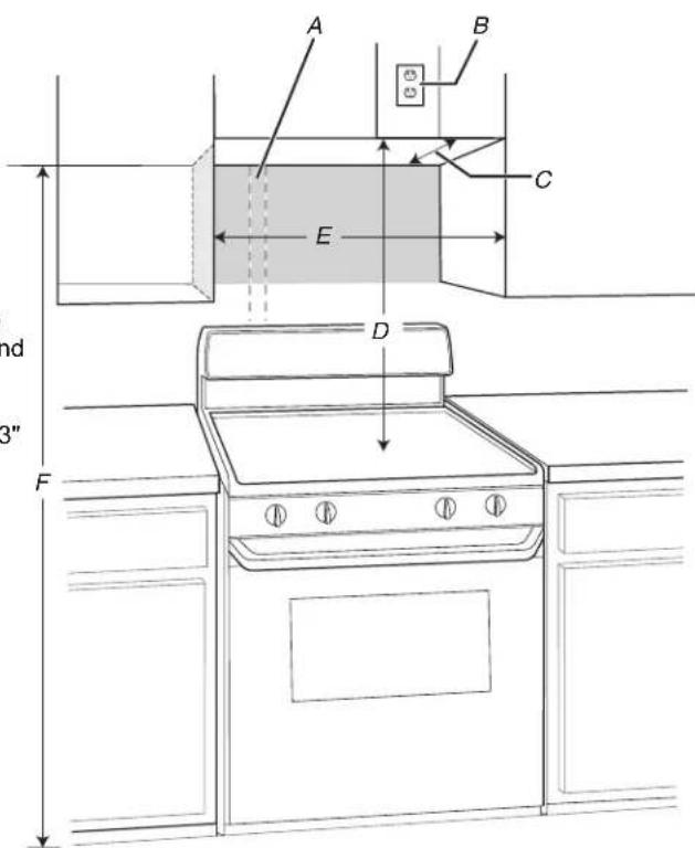 WHIRLPOOL YWMMS3130RW - Installation Dimensions - 1