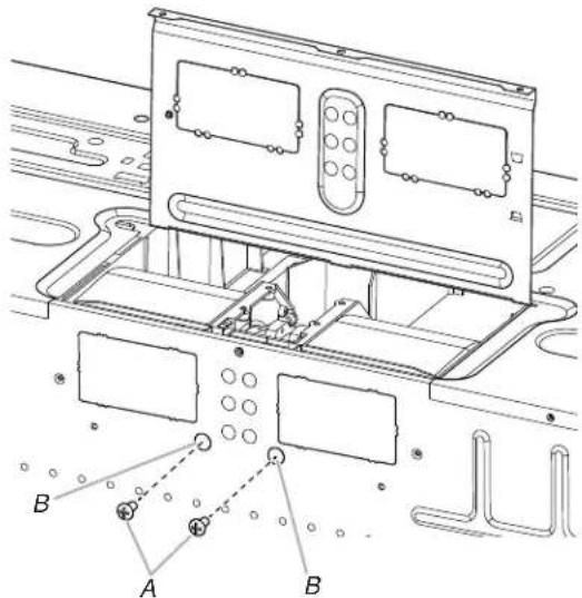 WHIRLPOOL YWMMS3130RW - Réorientation du moteur du ventilateur pour une installation avec évacuation par le mur - 10