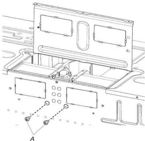 WHIRLPOOL YWMMS3130RZ - Réorientation du moteur du ventilateur pour une installation avec évacuation par le mur - 3