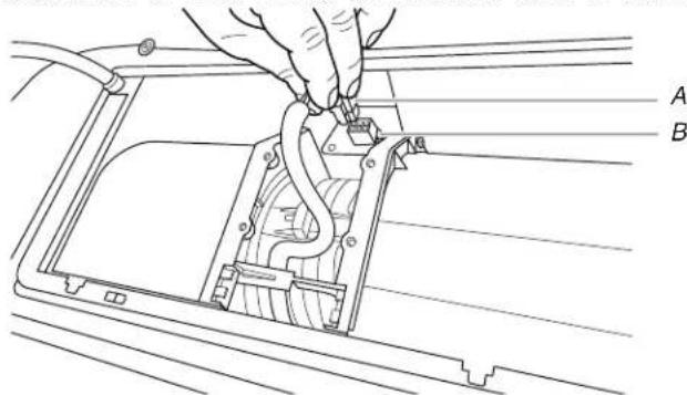 WHIRLPOOL YWMMS3130RZ - Réorientation du moteur du ventilateur pour une installation avec évacuation par le mur - 10