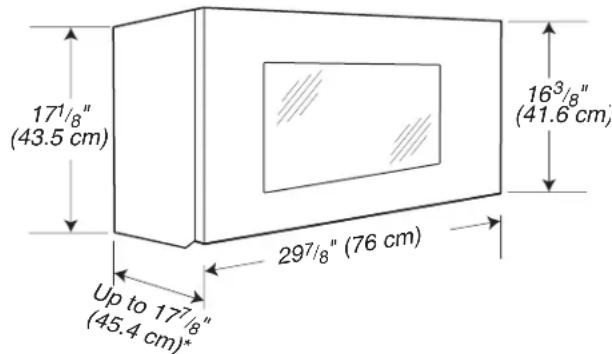 WHIRLPOOL YWMMS3130RZ - Dimensions du produit - 1