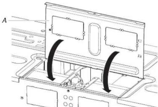 WHIRLPOOL YWMMS3130RZ - Réorientation du moteur du ventilateur pour une installation avec évacuation par le mur - 11