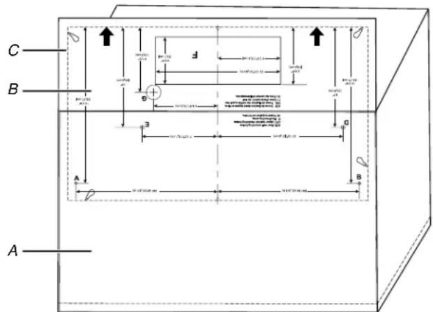 WHIRLPOOL YWMMS3130RZ - Séparer le gabarit en carton (sur certains modèles) - 1