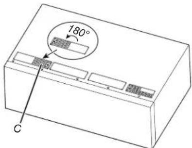 WHIRLPOOL YWMML5530RW - Installation des cache-conduits (pour l'évacuation par le mur ou toit) - 2