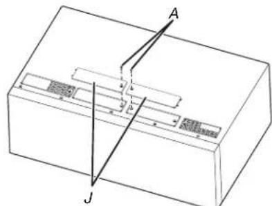 WHIRLPOOL YWMML5530RW - Installation des cache-conduits (pour l'évacuation par le mur ou toit) - 3