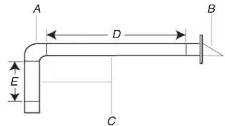WHIRLPOOL YWMML5530RW - Recommended Vent Length - 1