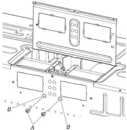 WHIRLPOOL YWMMF5930PW - Réorientation du moteur du ventilateur pour une installation avec évacuation par le mur - 10