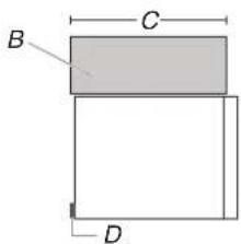 WHIRLPOOL YWMMF5930PW - Dimensions d'installation - 3