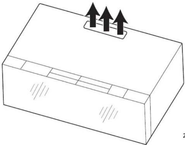 WHIRLPOOL YWMMS3130RS - Trouver le gabarit d'installation (sur Type d'installation certains modèles) Ce four à micro-ondes est cong ventilation suivantes, choisir un - 4