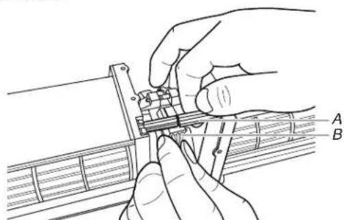 WHIRLPOOL YWMMS3130RS - Réorientation du moteur du ventilateur pour une installation avec évacuation par le mur - 7