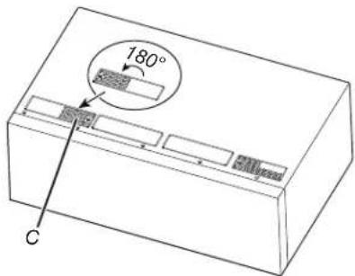 WHIRLPOOL YWMML5530RV - Installation des cache-conduits (pour l'évacuation par le mur ou le toit) - 2