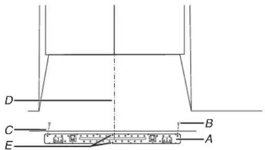 WHIRLPOOL YWMMF5930PV - Drill holes in Rear Wall - 2