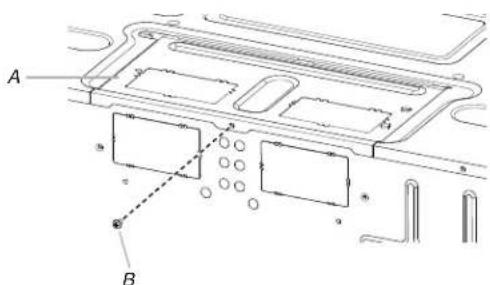 WHIRLPOOL YWMMF5930PV - Réorientation du moteur du ventilateur pour une installation avec évacuation par le toit - 4