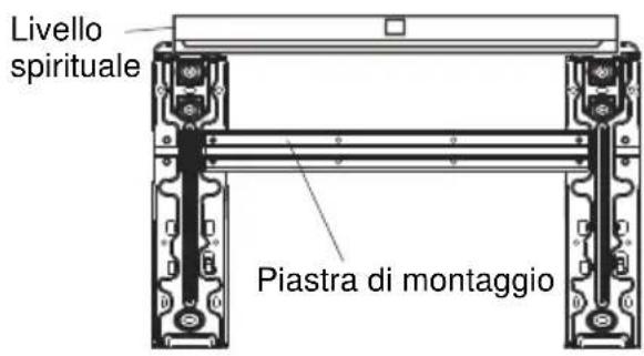 TCL FreshIN S12C8S0 - Passo 2: Installare la piastra di montaggio - 1