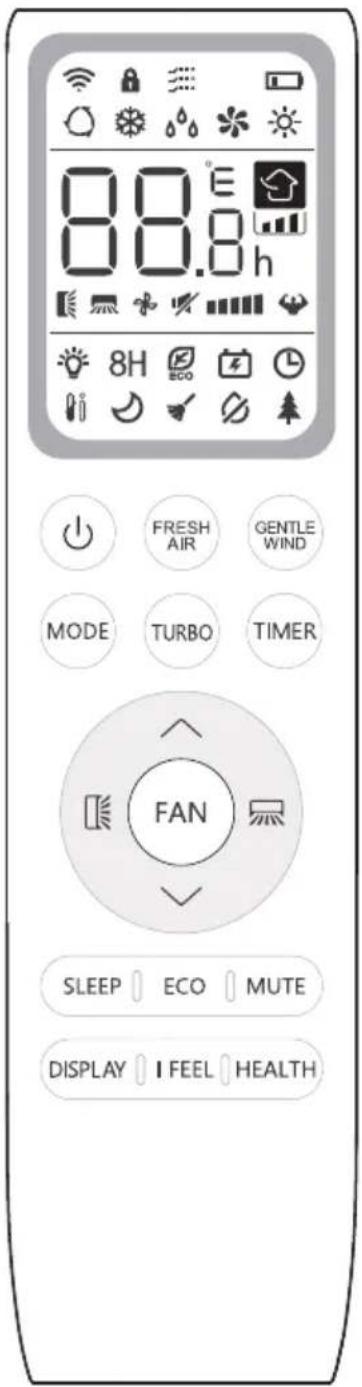 TCL FreshIN S12C8S0 - REMOTE CONTROL - 2