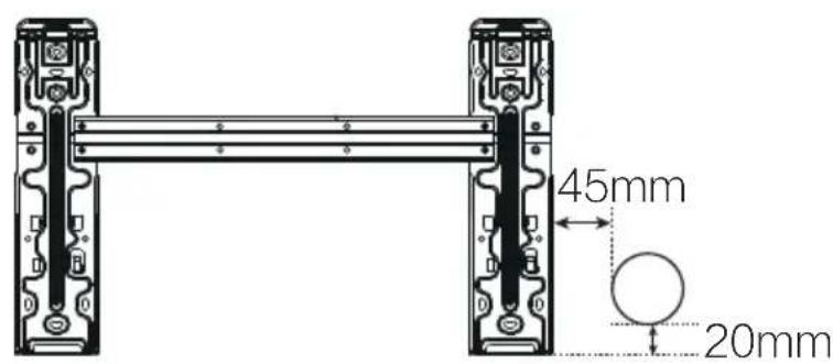 TCL FreshIN S12C8S0 - Step3: Drill Wall Holes - 1