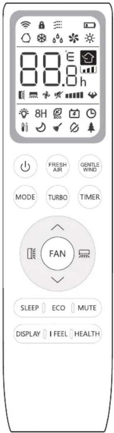 TCL FreshIN S09C8S0 - REMOTE CONTROL - 2