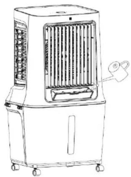 Be Cool BC30ACP2501W - Daljinski upravljalnik - 2