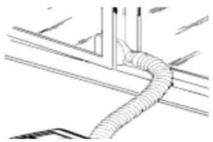 Be Cool BC12INKL2401FW - installation on a window/balcony without window bracket - 1