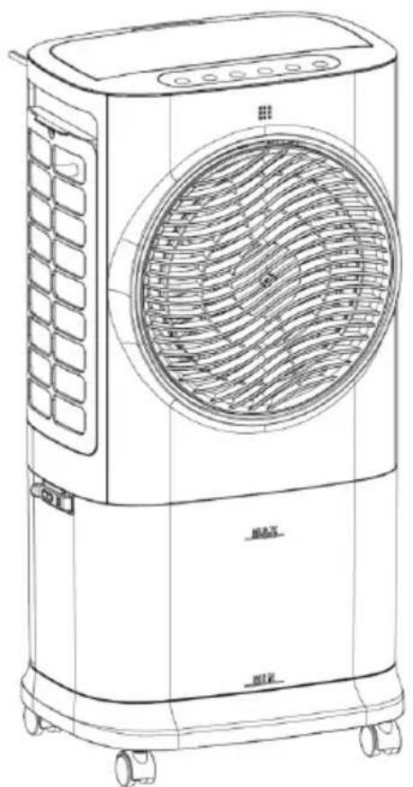 Be Cool BC6ACP2501W - Air cooler BC6ACP2501W - 1
