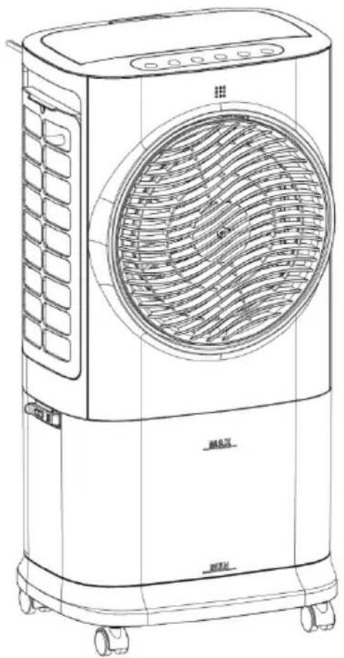 Be Cool BC6ACP2501W - Chladic vzduchu BC6ACP2501W - 1