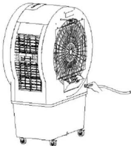 Be Cool BC52ACP2501 - Plnenie hadicou: - 1