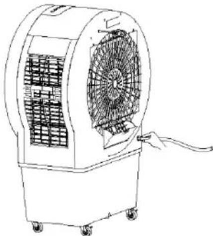 Be Cool BC52ACP2501 - Umplerea apei: - 2