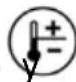 Be Cool BCTACHC4 - Desactive el modo de ajuste de la temperatura: - 1