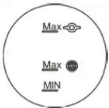 Tognana Iridea D2DML01IRCH - Indicateurs MIN et MAX - 1