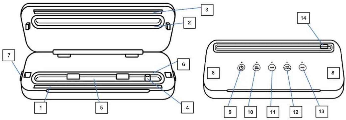 Tognana Avantspace D2DMS01AVSP - KOMPONENTY - 1