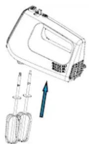Tognana Iridea D2DSR02IRRO - RETIRAR LOS ACCESORIOS ASPA O BATIDORES - 4