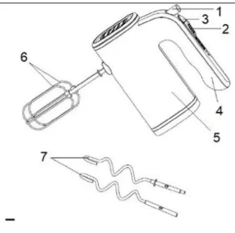 Tognana Iridea D2DSR03IRCH - COMPONENTS - 1